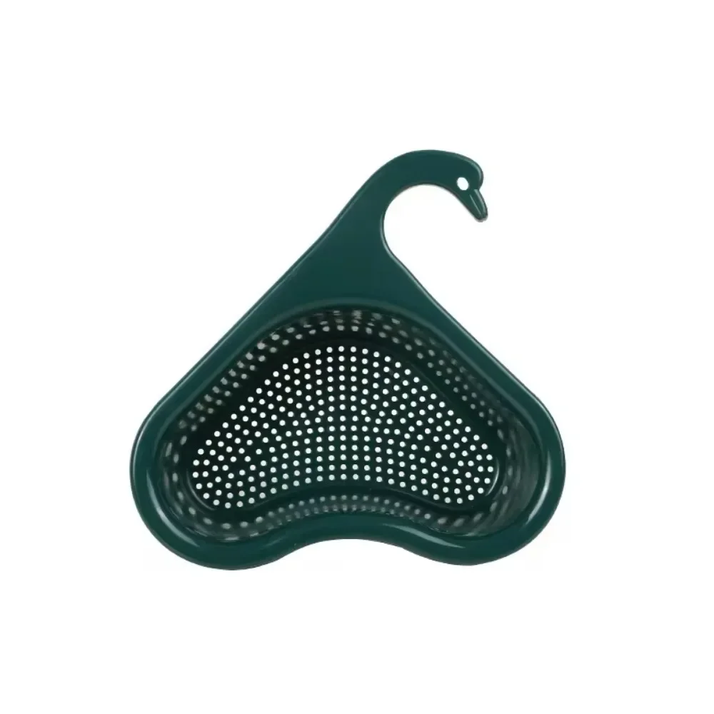 Kitchen Sink Filter Swan Drain Basket Garbage Filter Multifunctional Hanging Rack Multifunctional Drainage Basket Sink Accessory - Image 4