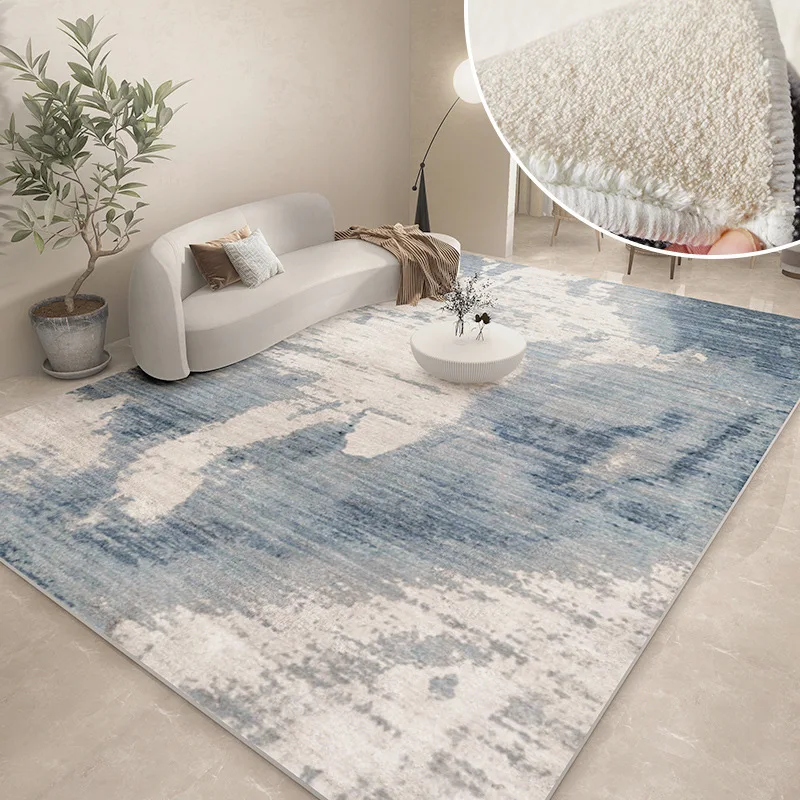 Modern Carpets for Living Room Abstract Large Area Plush Rugs Bedroom Decor Bedside Carpet Grey Thickened Floor Mat Lounge Rug - Image 11
