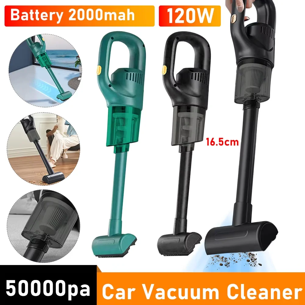 Handheld Vacuum Cleaner Rechargeable Auto Cordless Vacuum Mini Vacuum Cleaner Portable Vacuum Cleaner Home Electrical Appliances