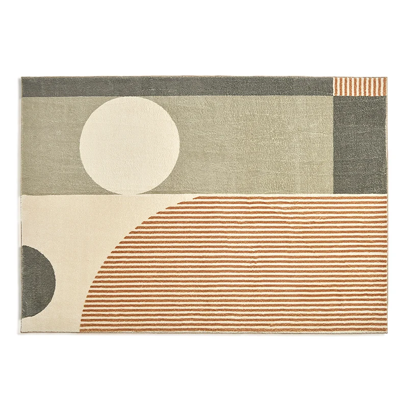 Home Plush Washable Mat Modern Minimalist Carpets for Living Room Fluffy Soft Lounge Rug Nordic Bedroom Decor Geometric Carpet - Image 8