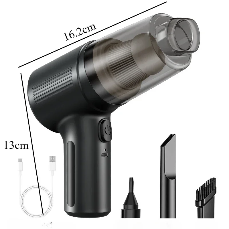 Car Vacuum Cleaner Multifunctional Mini Wireless Portable High-power Suction and Blowing Integrated Cleaning Appliance - Image 6