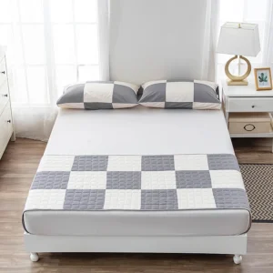 Grounding Mattress Cover with 5 Meter Cord, Blended with Organic Cotton and Silver Fiber for Anti Static and Breathable Comfort