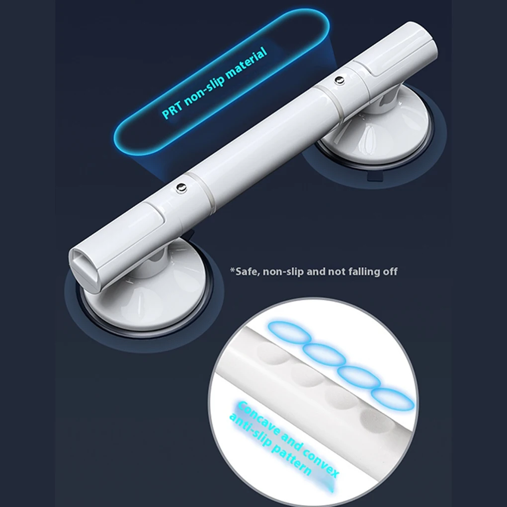 Bathroom Anti Slip Hand Grips No-drill Suction Cup Shower Tub Grab Handle Safety Bathroom Aid Bath Hardware Safe Handle Handrail - Image 6
