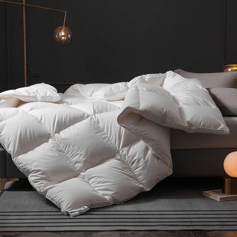 2023 Original New high-end thick goose down quilts not adulterated filled with real 95% white goose down for autumn winter - Image 4
