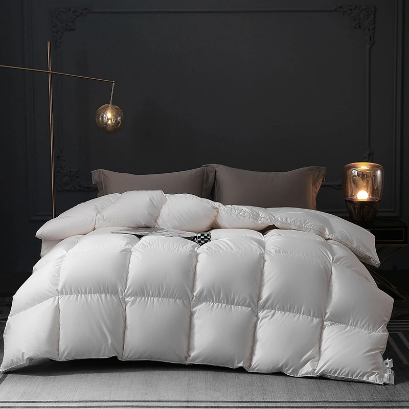 2023 Original New high-end thick goose down quilts not adulterated filled with real 95% white goose down for autumn winter - Image 3