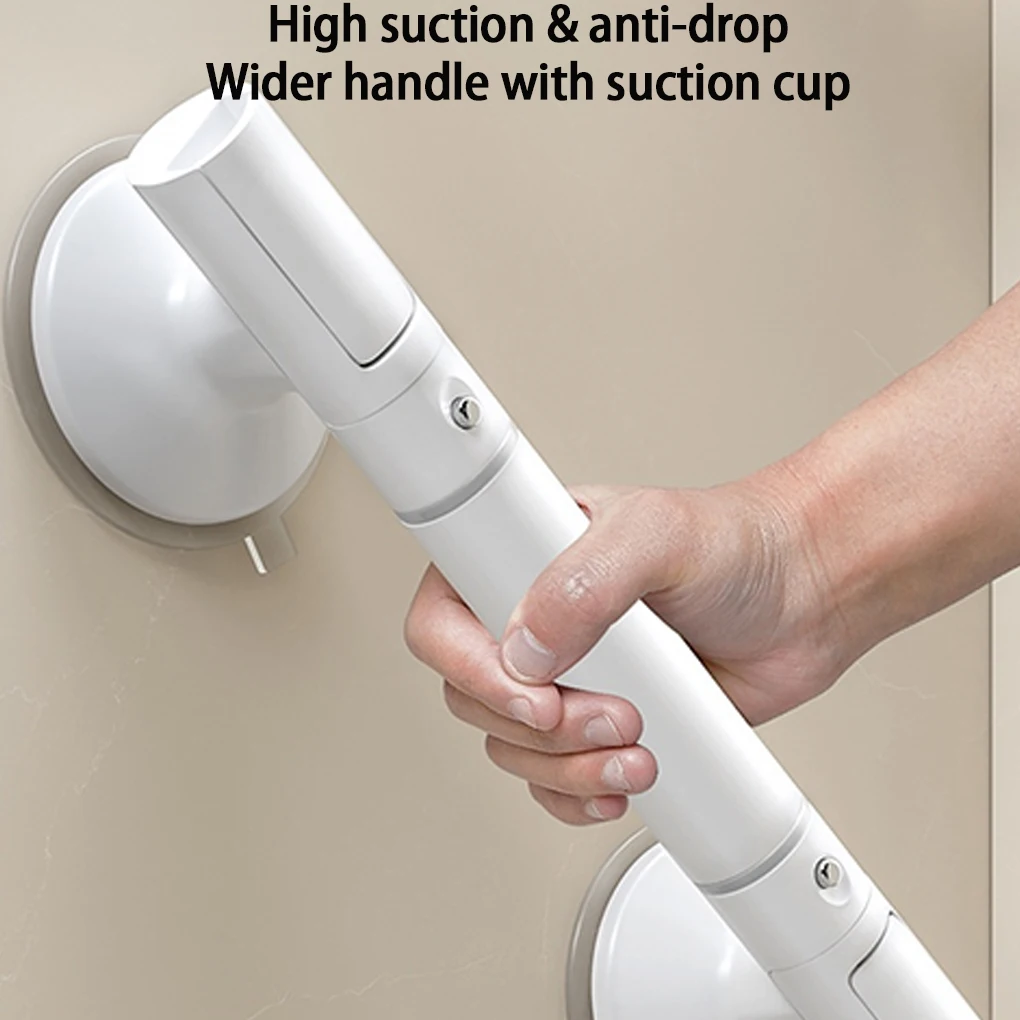 Bathroom Anti Slip Hand Grips No-drill Suction Cup Shower Tub Grab Handle Safety Bathroom Aid Bath Hardware Safe Handle Handrail - Image 2
